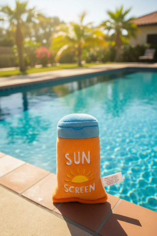 Summer Festival Exclusive x Sunscreen Lotion Crinkle Toy