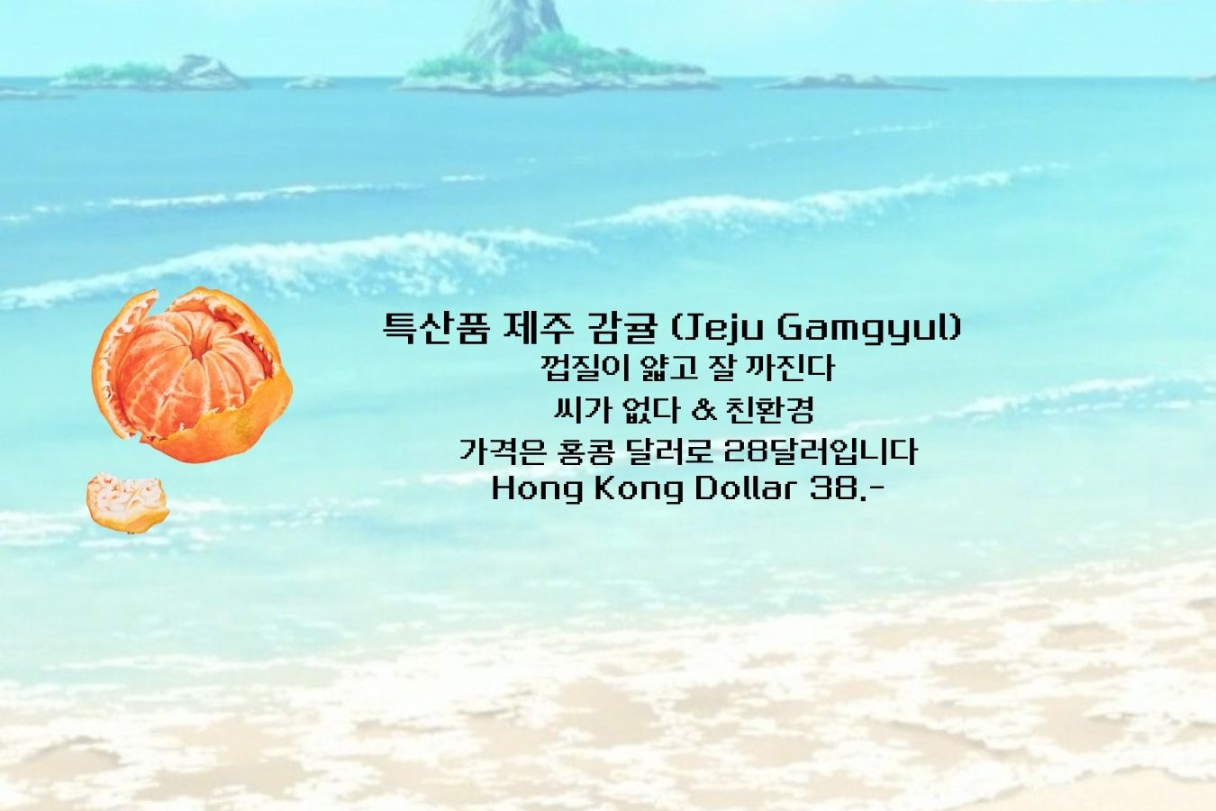 Jeju Gamgyul Dog Toy