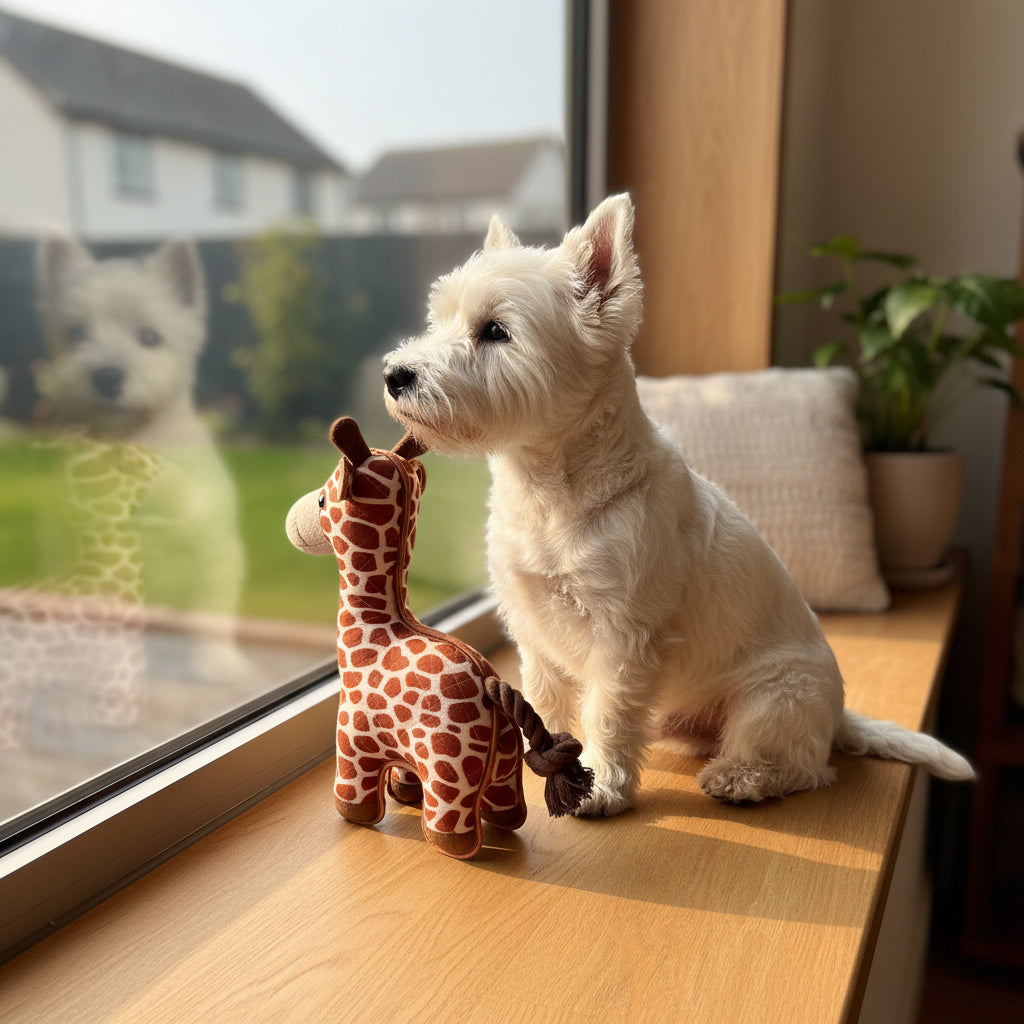 Giraffe Rope Dog Toy