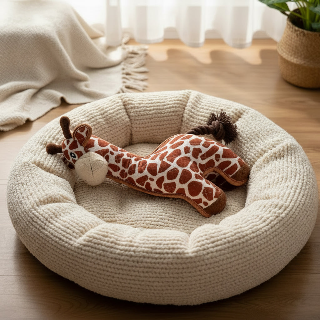 Giraffe Rope Dog Toy