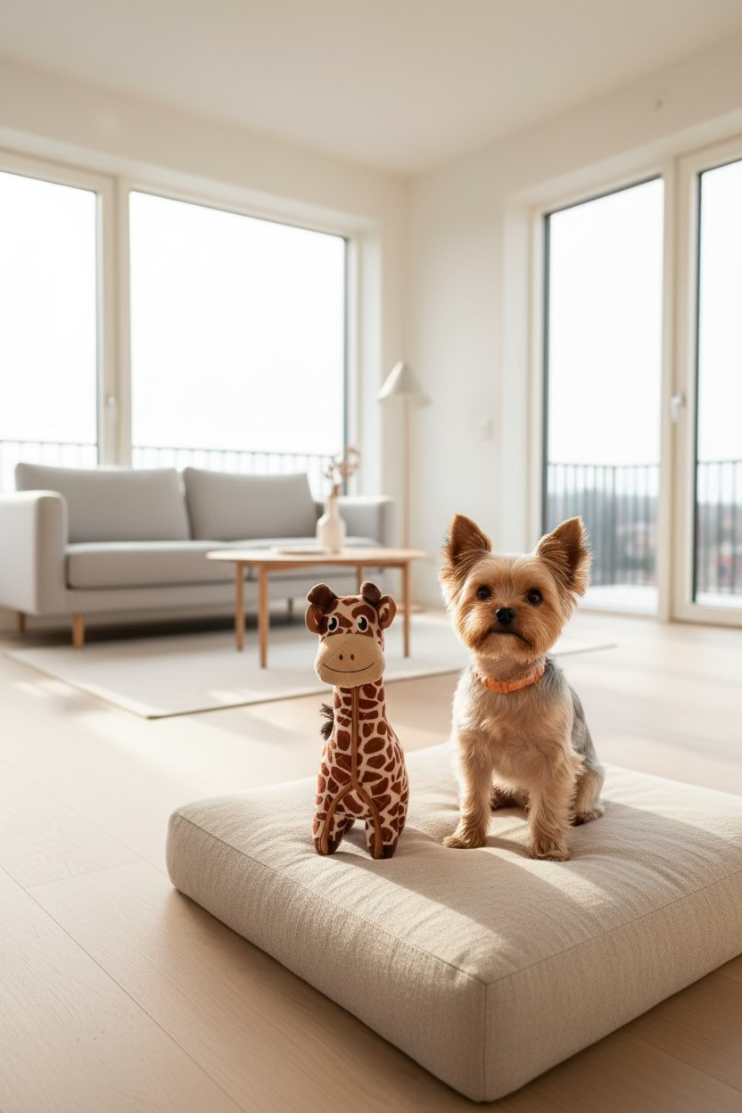 Giraffe Rope Dog Toy
