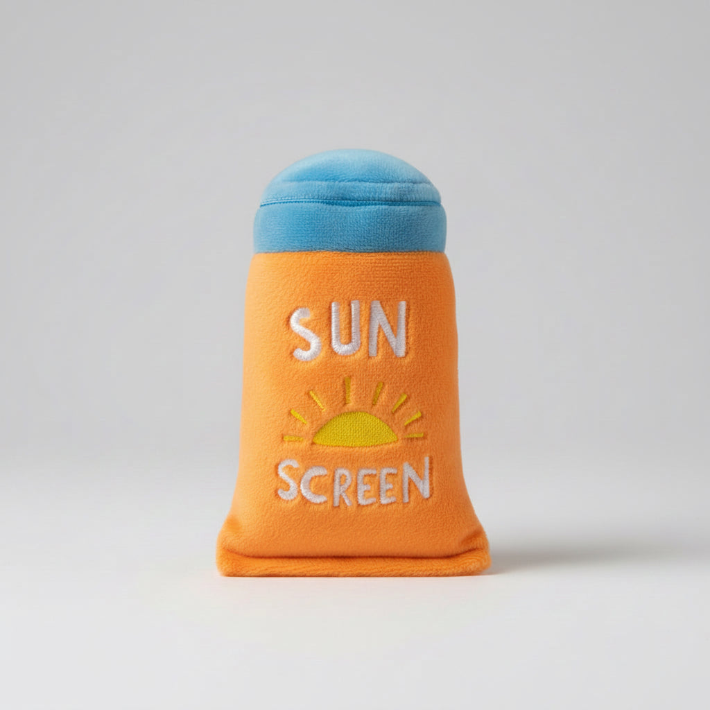 Summer Festival Exclusive x Sunscreen Lotion Crinkle Toy